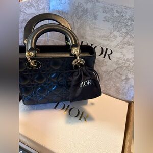 Small Lady Dior My ABCDior Bag
Black/used conditions